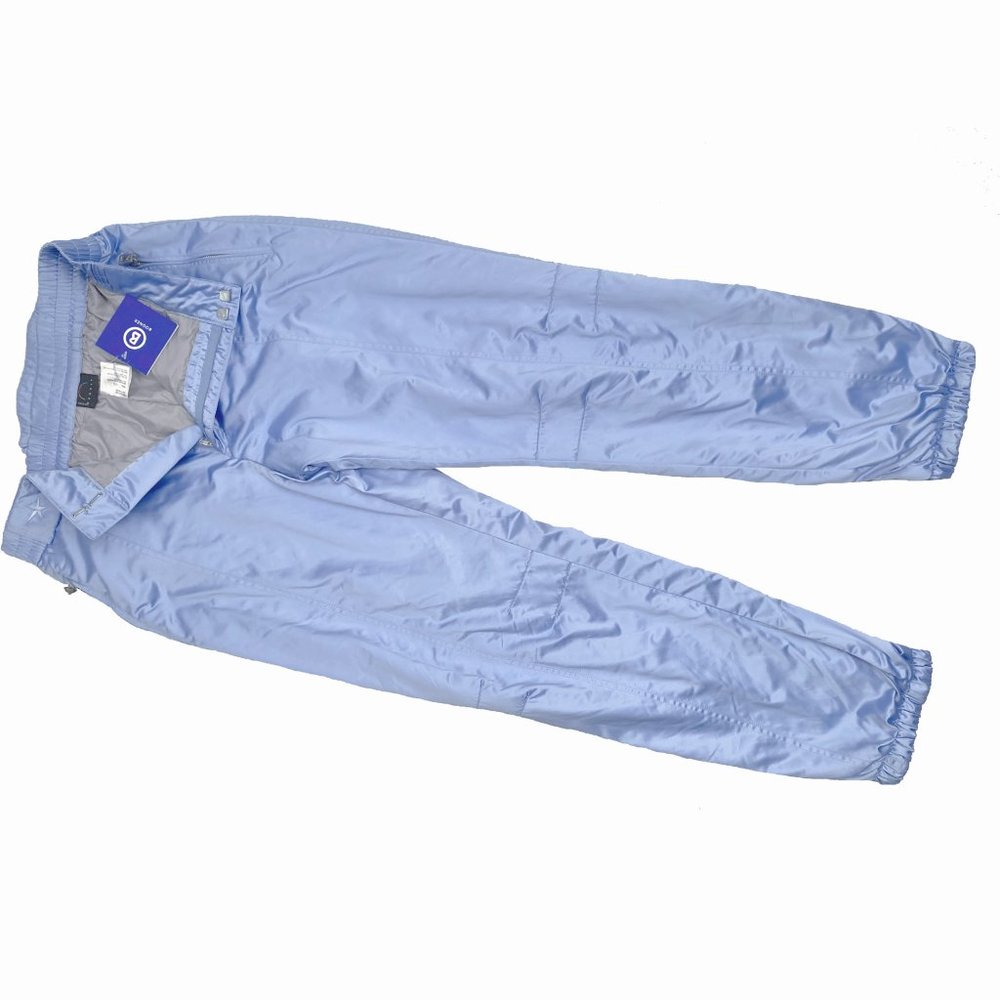 NEW $650 BOGNER WOMENS SKI PANTS! LIGHT BLUE  12 LONG 31 X 31  Bogner "B" Zipper